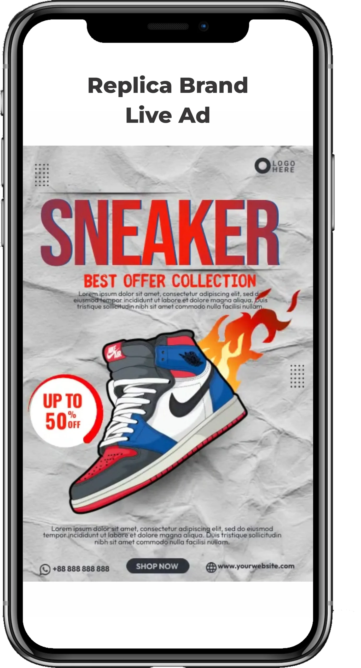 replica ad